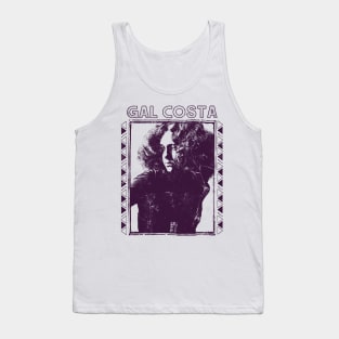 Gal Costa \/\ Retro Original Fan Art Design Tank Top